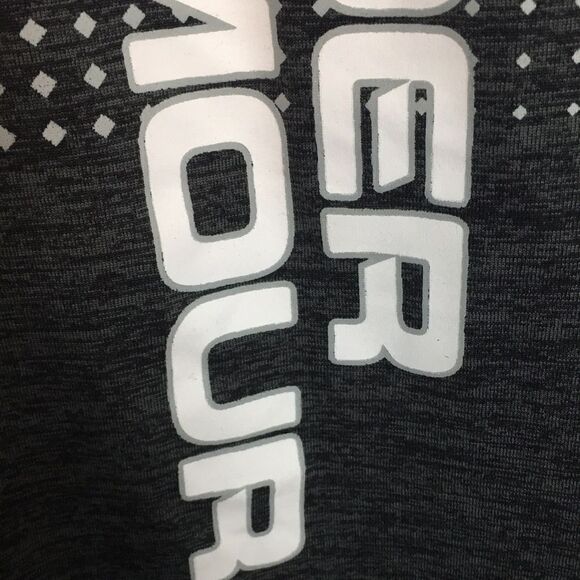 Under Armour HeatGear Loose-Fit Black and Gray T-Shirt Youth XL - Picture 10 of 14